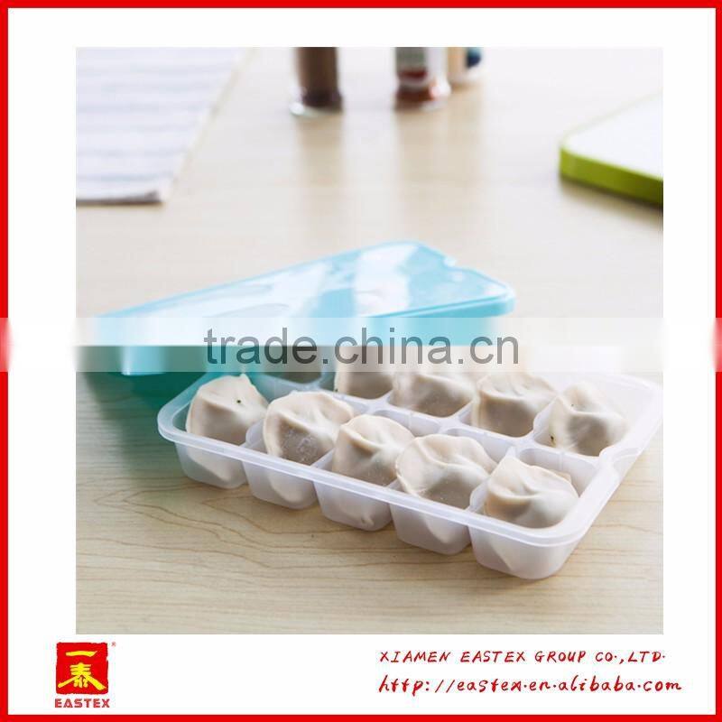 Fresh Dumpling Storage Box Reusable Food Storage Box 10 Grids