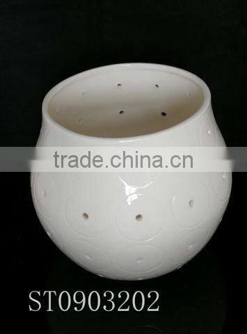 porcelain tealight candle holder