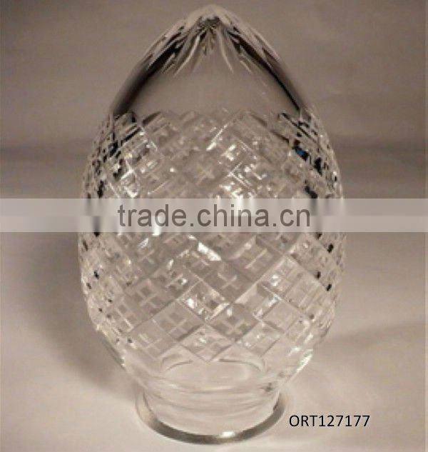 Color glass lamp shade