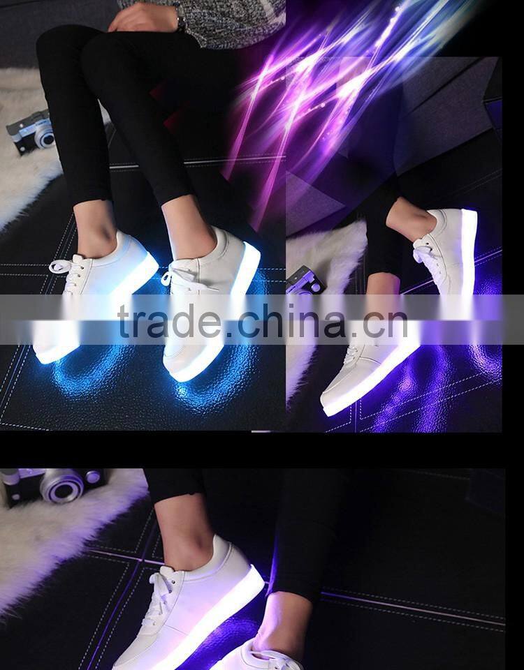Rechargeable LED light shoes