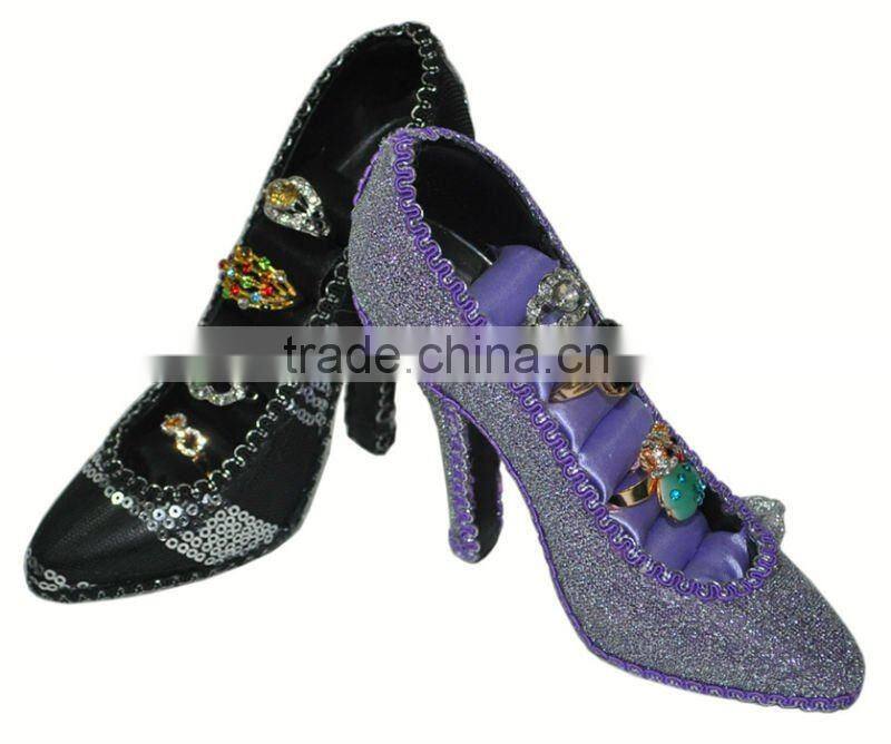 high heel shoes jewelry display ring display