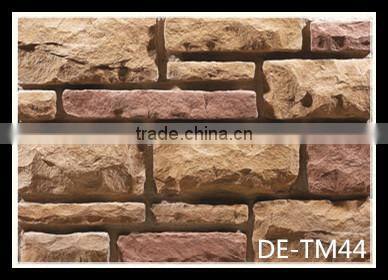 Outdoor wall paving stone rock panels, light weight cheap stone veneer for villa and home decoration