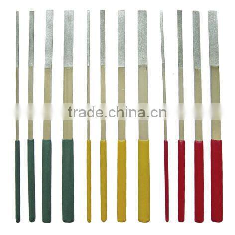 12pcs/set Electroplated Diamond Taper Files Sets