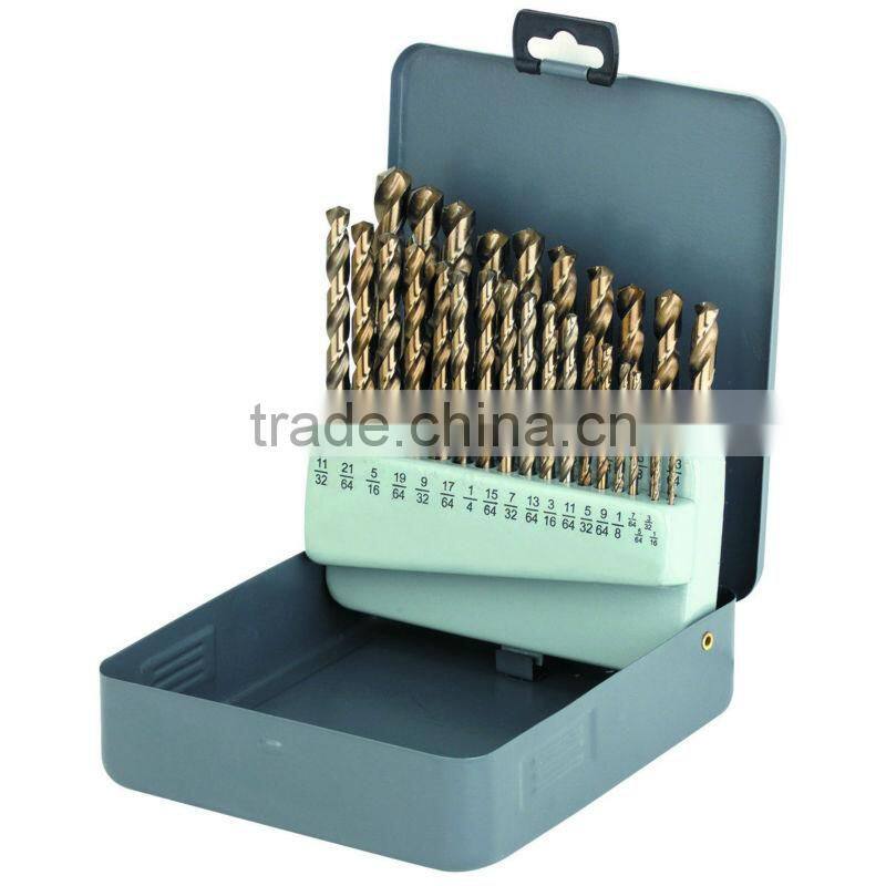 135 Degree Split Point Cobalt Drill Bit Set 29 Piece drill and bits set sds hammer drill bit set quick change drill bit set