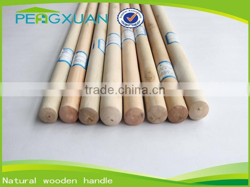 natural wooden shovel handle taper end