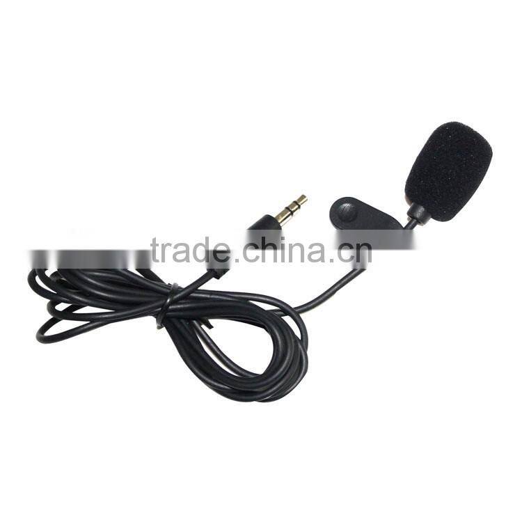 3.5mm plug professional lavalier microphone for recording and singing