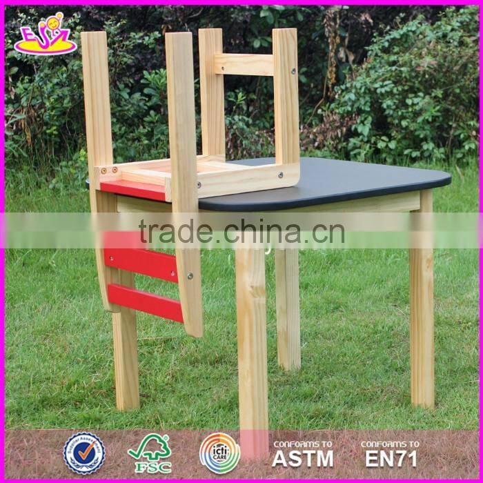 2017 New design home / school / high quality wooden kids study desk W08G180