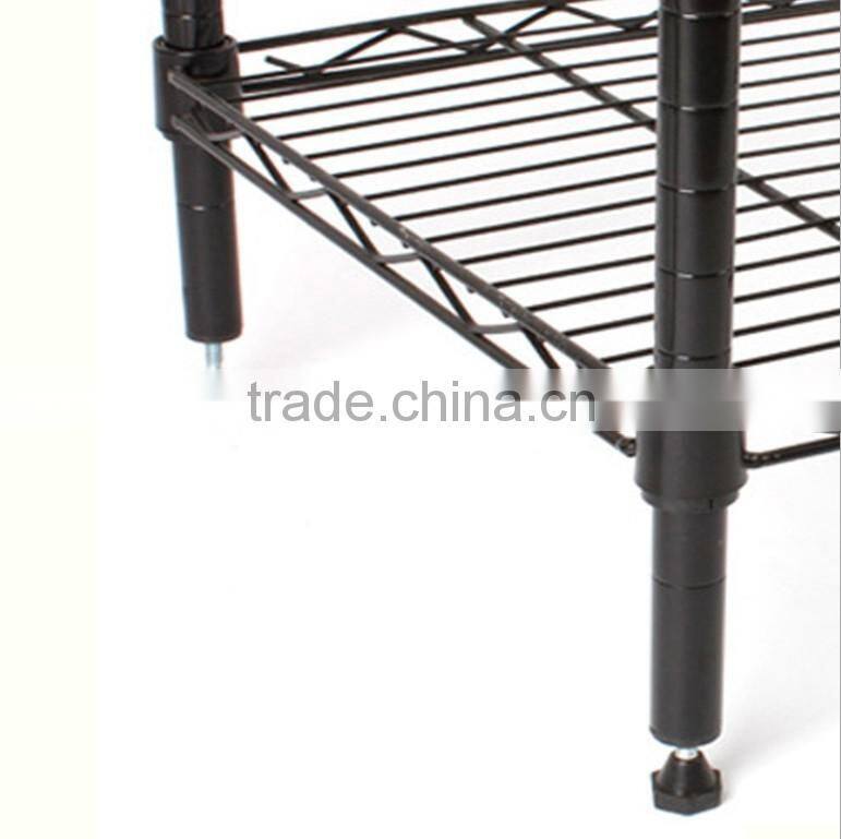 hot sale!! EU and USA fashionable model and classic 6 layer wire shelving