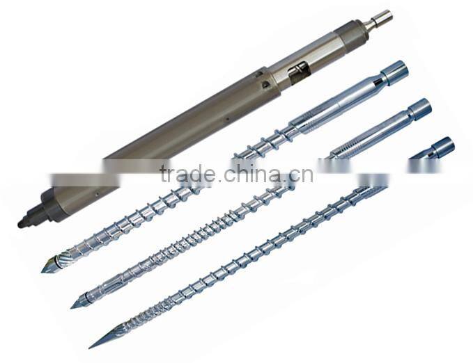 Nitriding injection single screw and barrel for plastic injectoin moulding machine