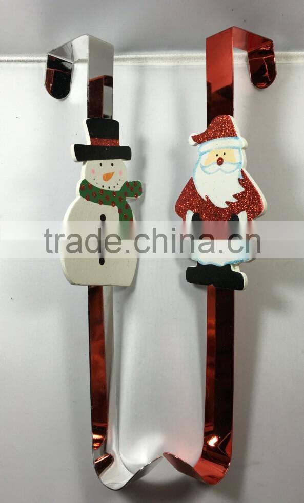 2016 hot selling multifunction christmas over the door hanger, free nail hook
