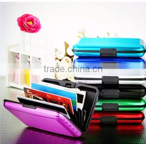 Aluminum Wallet RFID Blocking Credit Card Case Aluma Wallet