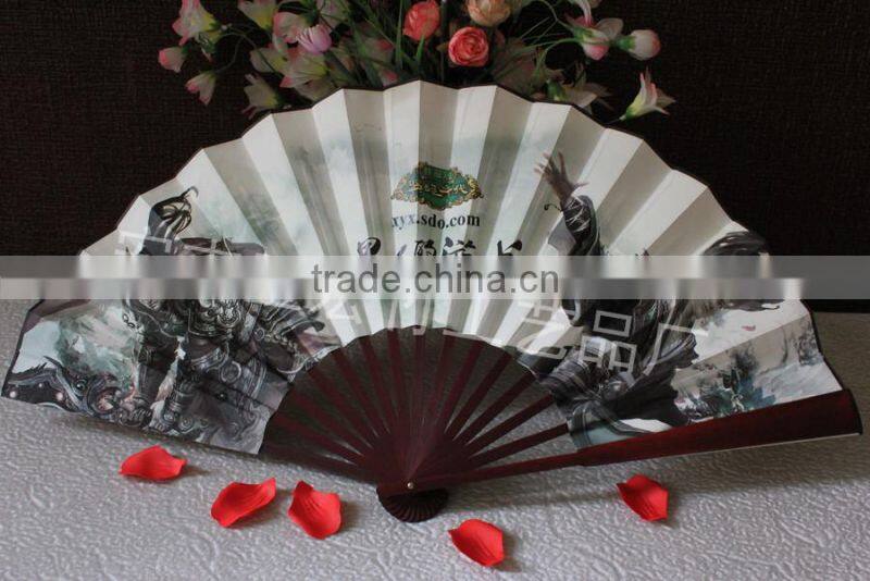 Advertising Chinese paper hand fan