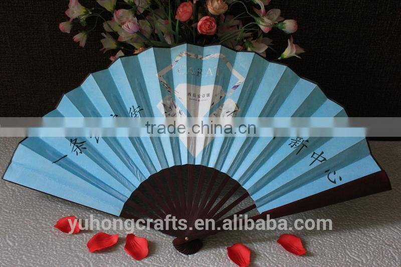 hot selling Chinese silk fabric hand fan