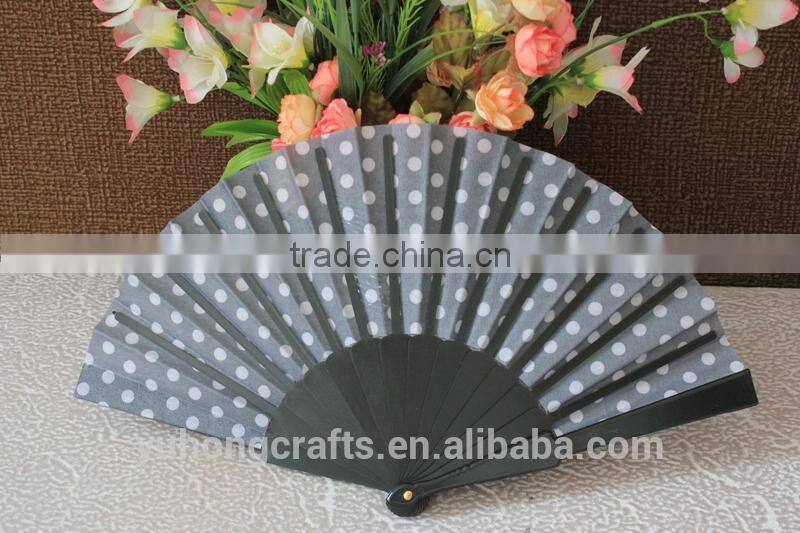 Cute fabric Spanish fan for gift