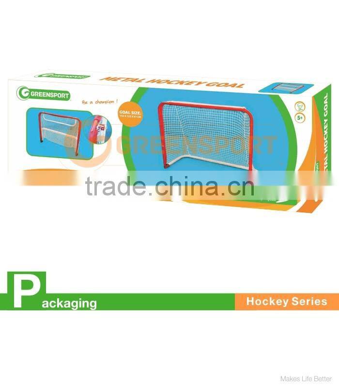 GSSG211PB Metal foldable hockey goal set