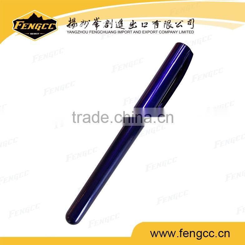 High quality customized logo hotel sign ball point pen in black color