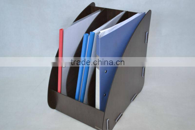 Wooden table case unfinished wood case portable file case