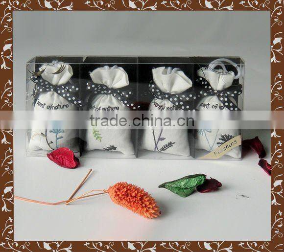 2015 wholesale cheap custom design home decor or air freshener scented sachet packaging
