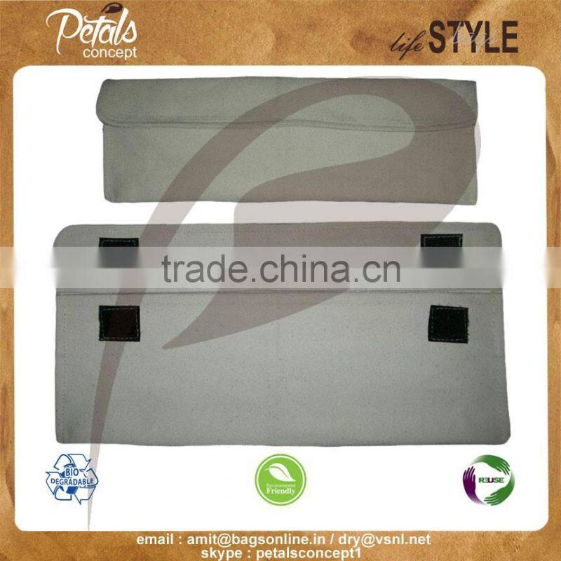 Available in different Colours and Sizes cotton canvas sunglass pouch