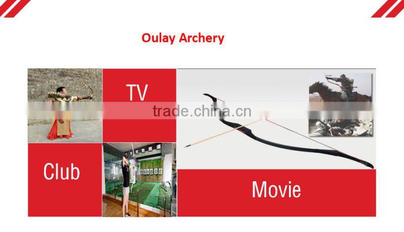 80~100cm *10lbs Bamboo Wood Kids Bows