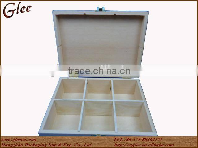 Chinese nature wooden coffee and tea packaging gift boxes