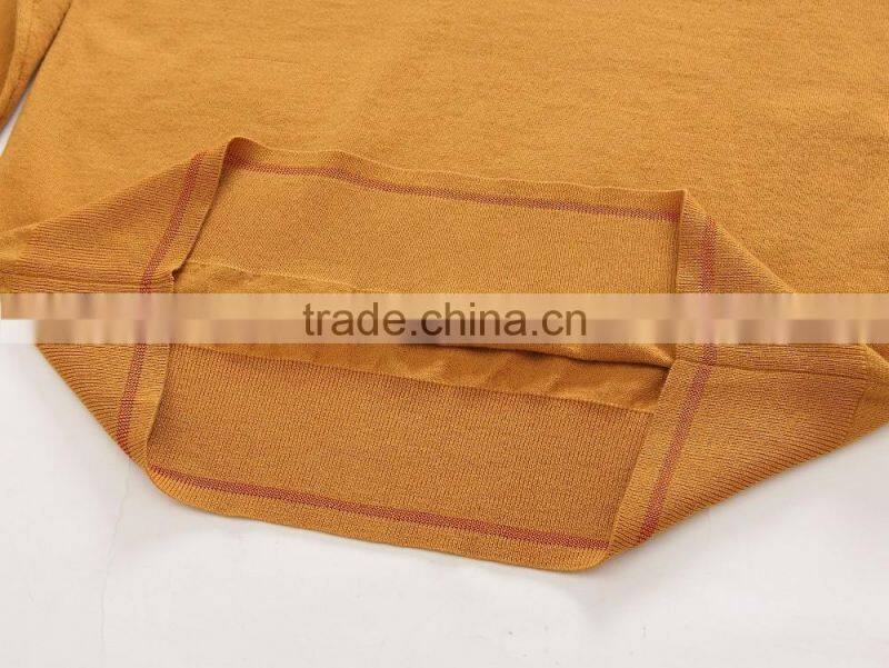 2016 fashion men's sweater knitting machine 100%wool