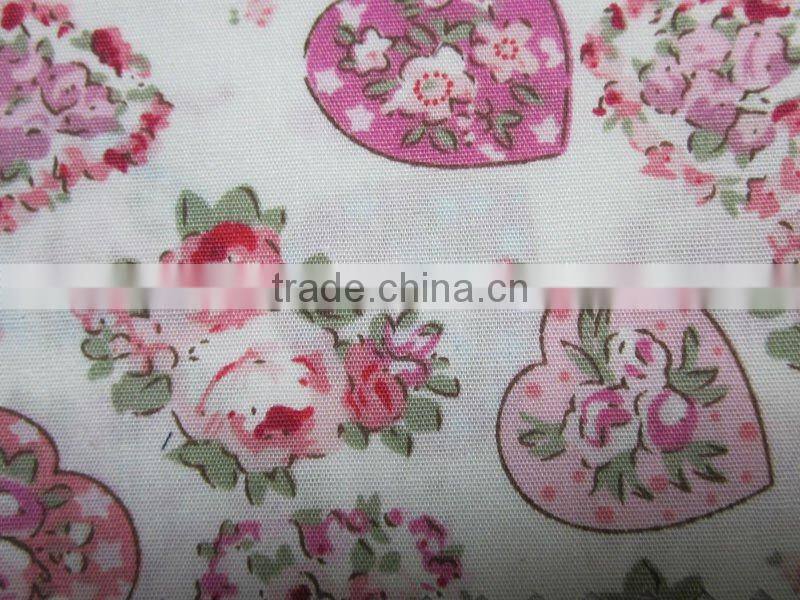 Love Flowers Cotton Printed Cloth
