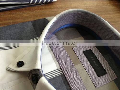 New designer check shirts Button Down Collar plaids/checks shirts for man