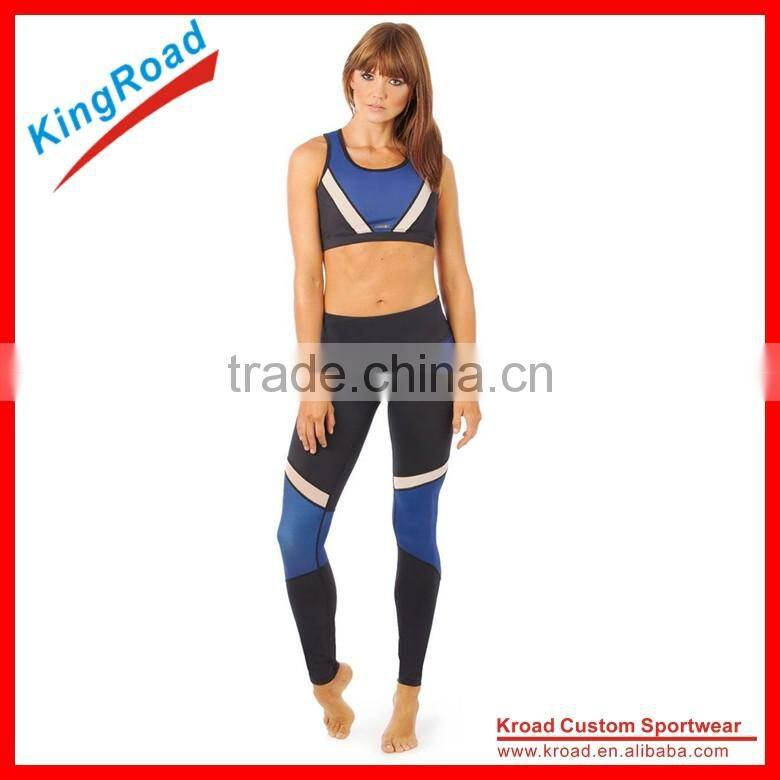 New design wholesale fitness clothing custom made yoga dri fit camouflage lycra custom compression tights