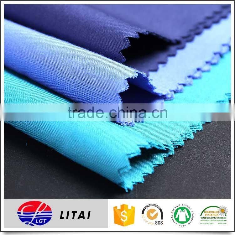 solid dyed polyester fabric for arabic robe