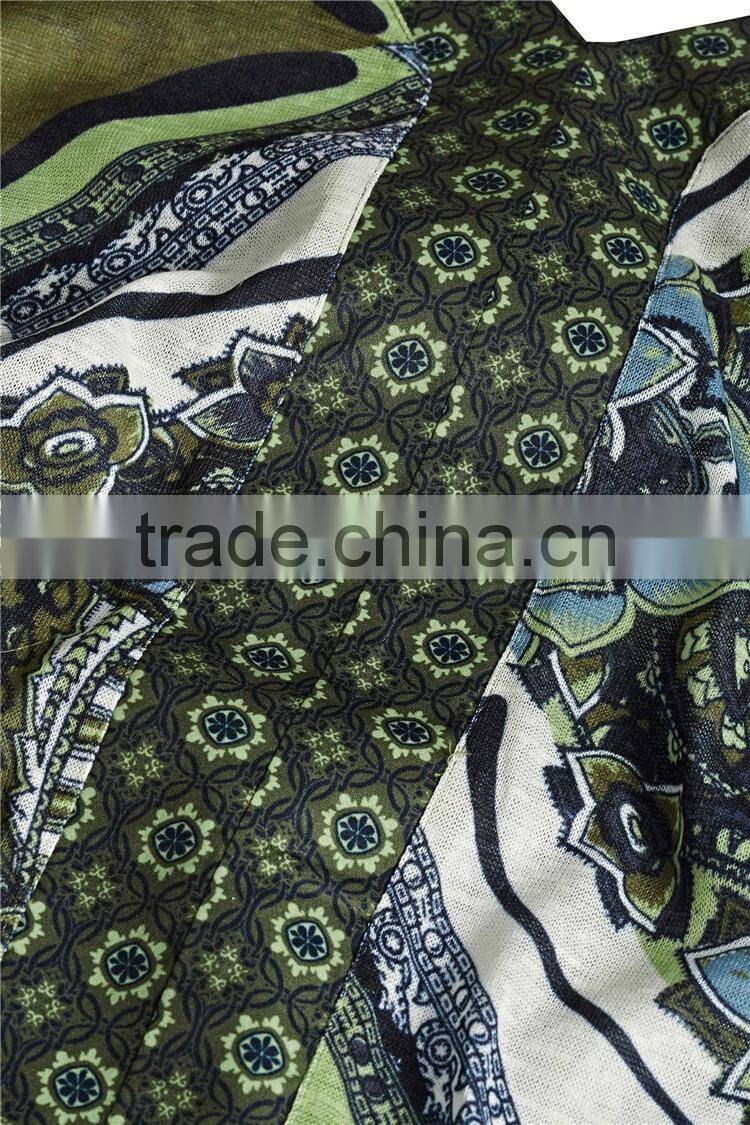 2015 fashion green 60% cotton 40% polyester women v neck t-shirts 60% cotton 40% polyester