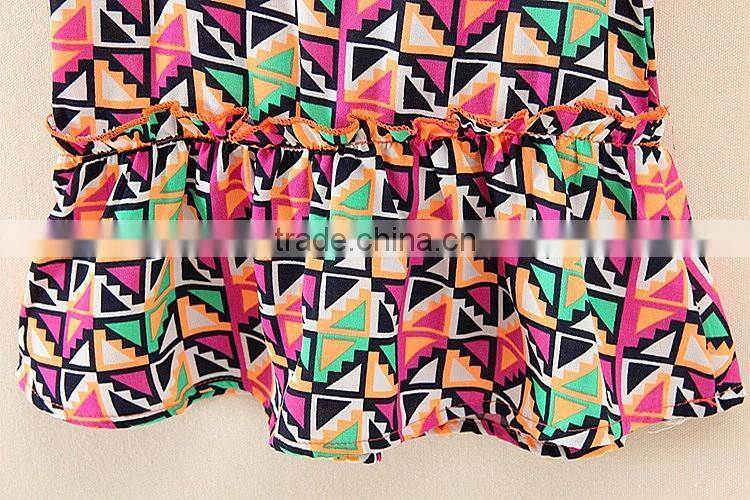 China wholesale Cheap girl Fashion Summer Baby Girl Suits Print Kids Clothing Sets South Africa style girls dress