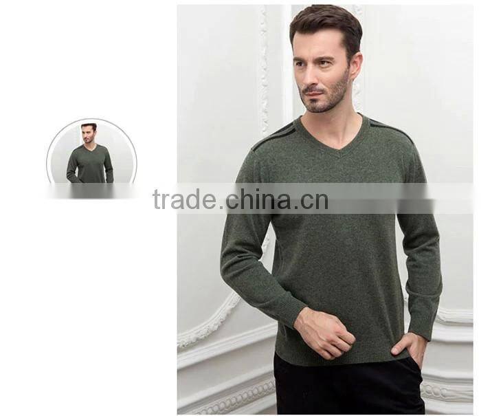knitwear manufacturer custom design cashmere sweater for man