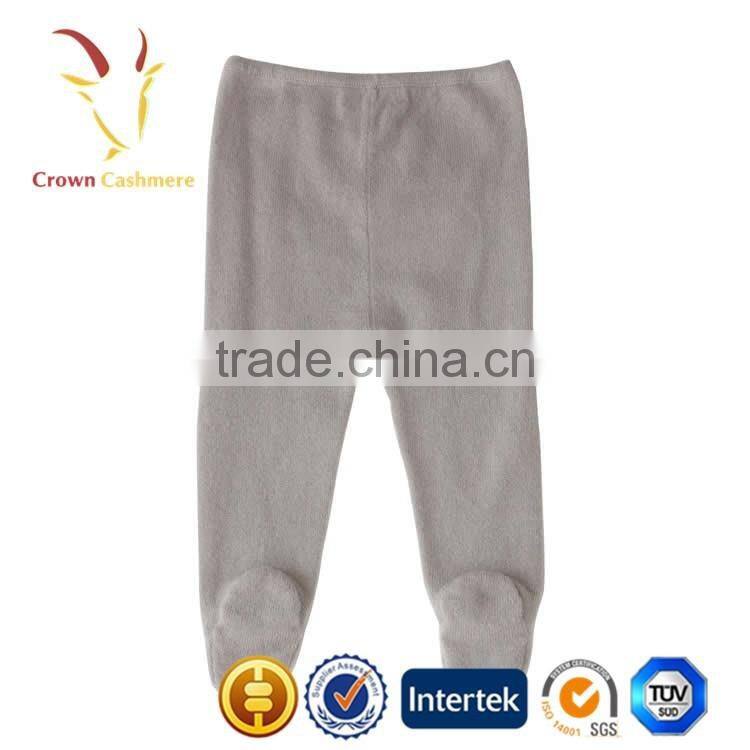 Kids Merino Wool Pants Cashmere Long Underwear