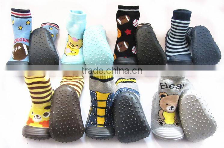 cotton antislip sole soft baby indoor socks baby shoes