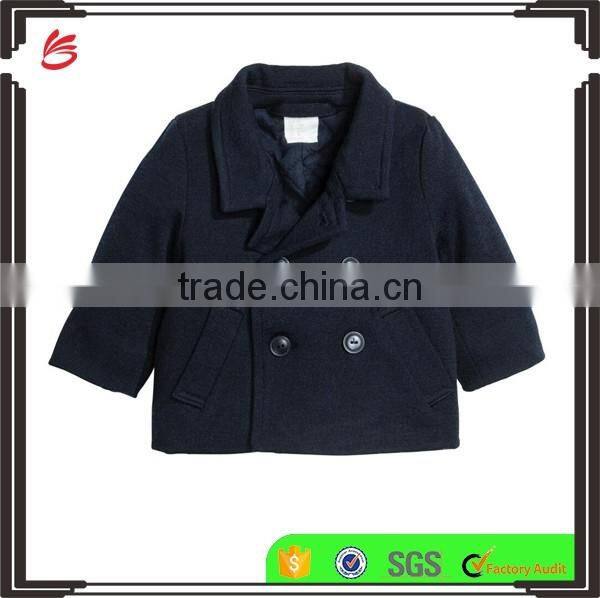 Wool-blend Jacket boys clothes fall 2017 bomber jacket wholesale