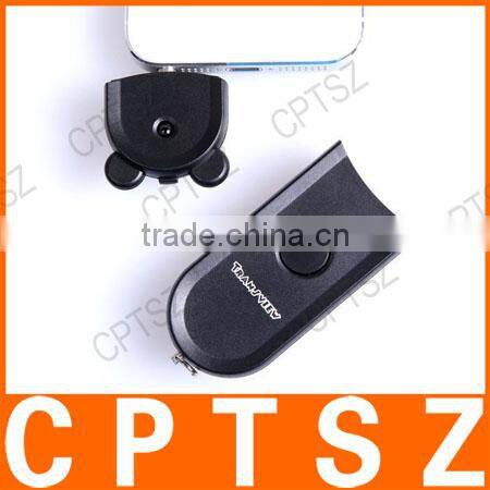 Portble Wireless Remote Release Shutter Camera Control for Iphone + Ipad + Ipod - Black