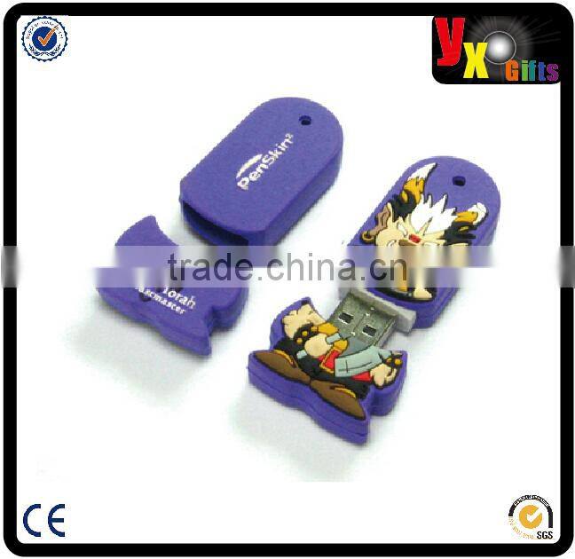 1GB - 64GB Capacity and Metal & Plastic & Wooden & Leather & Pvc Material usb flash drives with led indicator