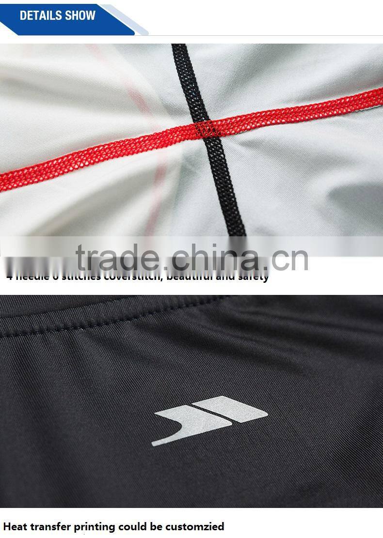 BSCI Men's UPF Sublimation Printing t shirt cooler fabric 88% Polyester 12% Spandex Wholesale t shirts