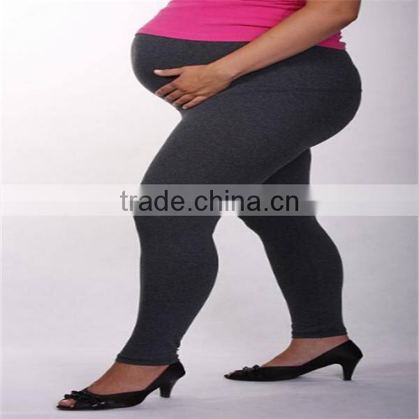 streach plain pregnent ladies leggings basic style