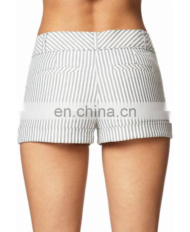 CHEFON Railroad Stripe Matilot Shorts CSS0145