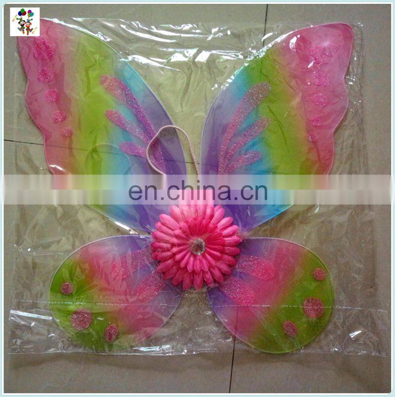 Purple Kids Girl Princess Fairy Butterfly Wings Set with Skirt HPC-0850