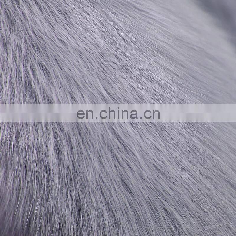 2016 Colorfur Genuine Fox Fur Coat Short Style Winter Coat Fashion