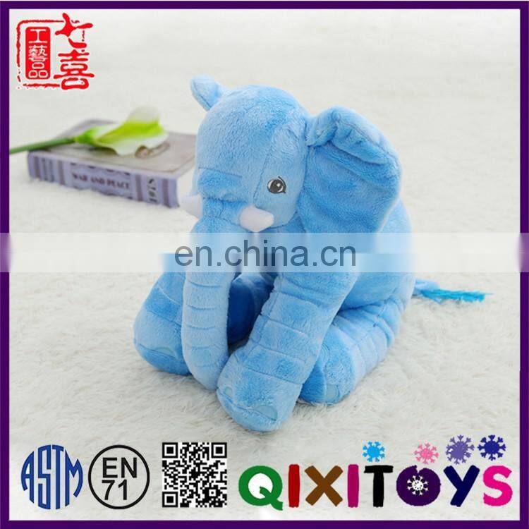 2017 New high quality cheap elephant soft plush toys wholesale custom made color and size