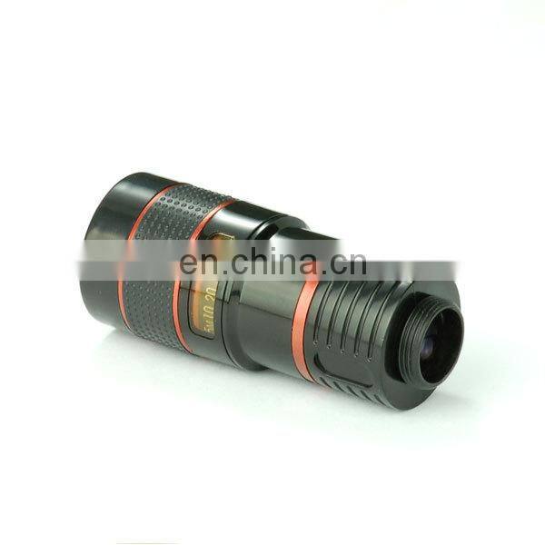 8X Universal Magnification Lens Mobile Phone Zoom Telescope Magnifier Optical Camera Lens
