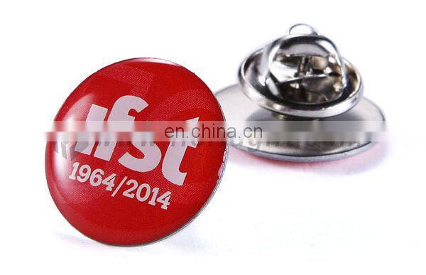 cheap custom logo meatal pin badge