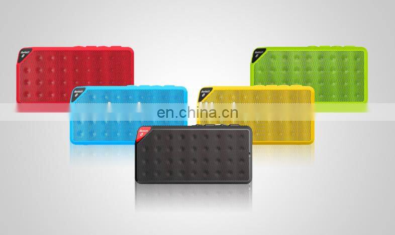 Mini Colorful LED light Pulse X3S LED Bluetooth Speaker, Handsfree Speakers TF/FM Radio Built in Mic