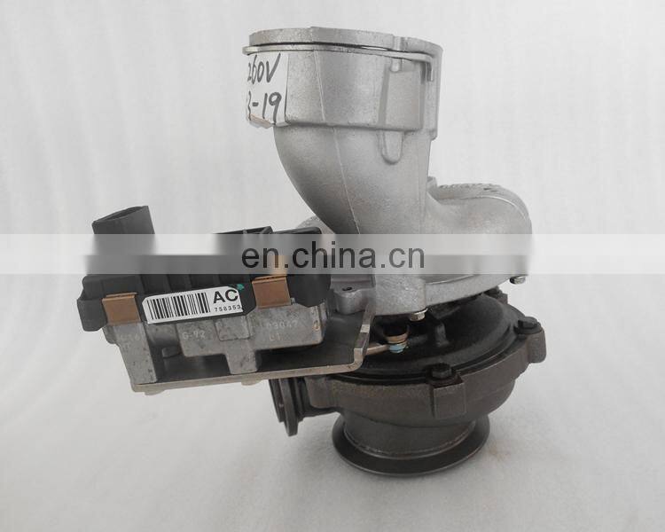 Auto parts GT2560V Turbo for BMW X3 3.0 d with M57TUE83 Engine 758353-5024S 758353-5020S 758353-0019 758353 Turbocharger
