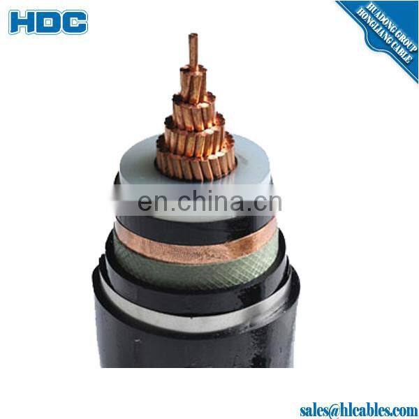 11 KV, 1 X 300mm2 XLPE Copper Cable YJV Cable Price