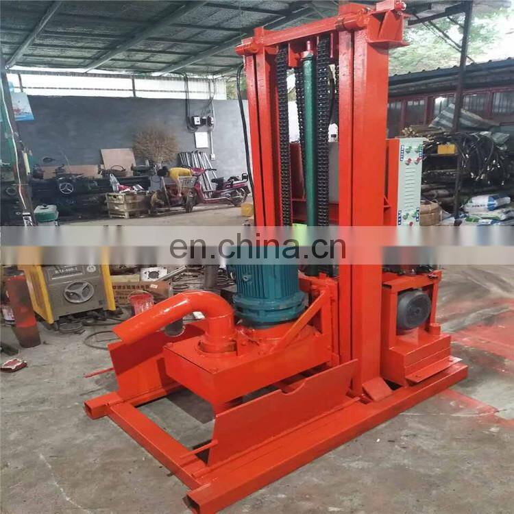 120 meter deploy diamond bit deep rock drilling rigs / water bore well drilling rig